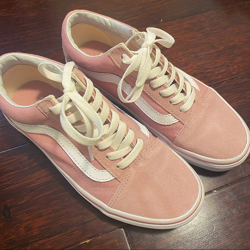 Vans light pink